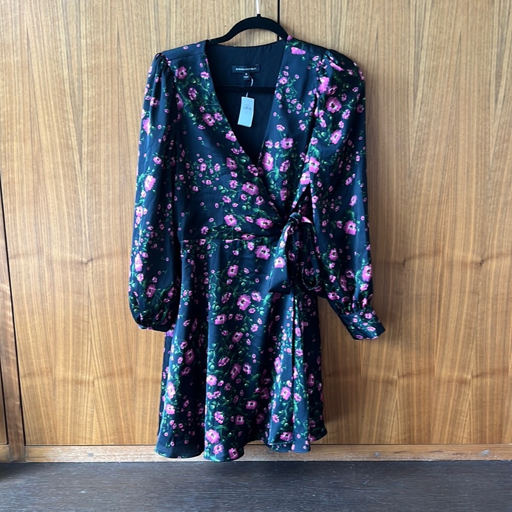 Banana republic wrap dress